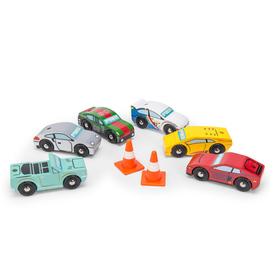 Le Toy Van Monte Carlo Sports Cars |Wooden Car Set