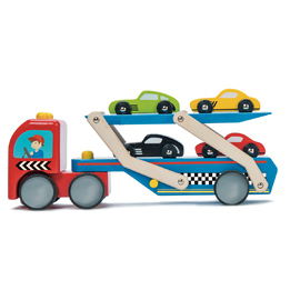 Le Toy Van Race Car Transporter Set