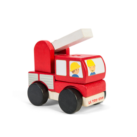 Le Toy Van Fire Engine Stacker Wooden Toy