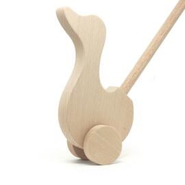 Loch Ness Toys Bridget The Goose Push Along