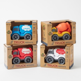 Bioplastic Truck Small 4 Assorted Designs