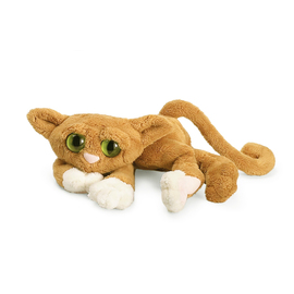 Manhattan Toy Co. Lanky Cat - Goldie | Poseable Cat Plush Toy