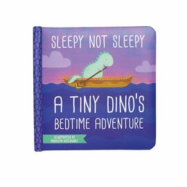 Manhattan Toy Co. Sleepy Not Sleepy Dino's Bedtime Book