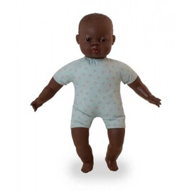Miniland - Soft Bodied Doll African 32cm