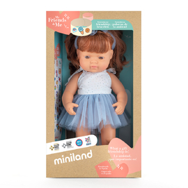 Miniland - My Friends & Me Baby Doll Redhead Girl 38Cm