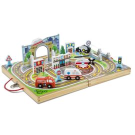 Melissa & Doug - Take-Along Tabletop Town
