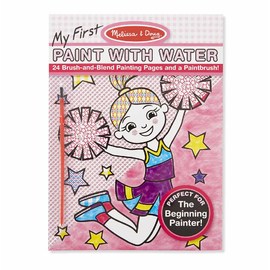 Melissa & Doug - My First Paint with Water Book - Cheerleader
