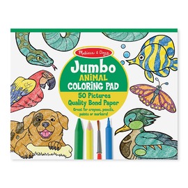 Melissa & Doug - Jumbo Colouring Activity Pad - Animal
