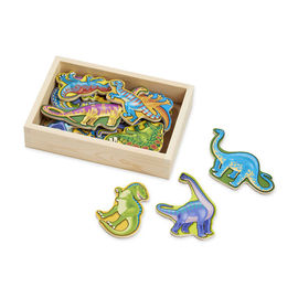 Melissa & Doug - Wooden Dinosaur Magnets 20 Piece Set