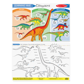 Melissa & Doug Colour A Mat | Dinosaurs