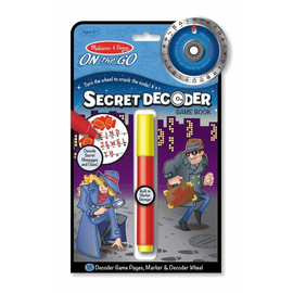 Melissa & Doug- On The Go Secret Decoder - Game Book