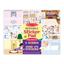 Melissa & Doug Reusable Sticker Activity Pad - Play House
