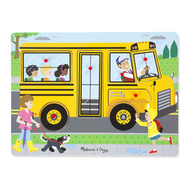 Melissa & Doug - The Wheels On The Bus Sound Puzzle 8pc