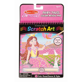 Melissa & Doug - On The Go Scratch Art - Fairy Tale
