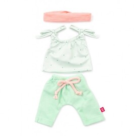Miniland Doll Clothes - Activewear Set in Green | 38-42cm Doll