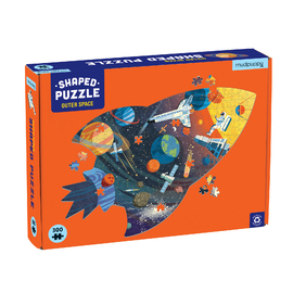 Mudpuppy Outer Space 300pc Shaped Jigsaw Puzzle