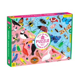 Mudpuppy Bugs & Birds 100pc Double-sided Jigsaw Puzzle