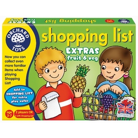 Orchard Toys - Shopping List Booster - Fruit & Vegetables