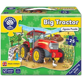 Orchard Toys - Big Tractor Jigsaw Puzzle 25 piece
