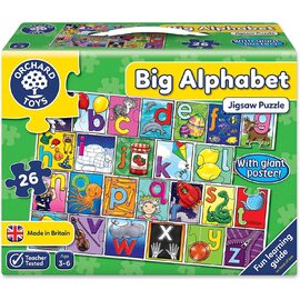 Orchard Toys - Big Alphabet Poster & Jigsaw Puzzle 20 piece