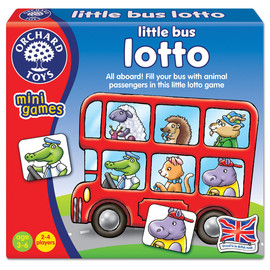 Orchard Toys Little Bus Lotto Mini Game