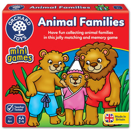 Orchard Toys Animal Families  - Mini Game