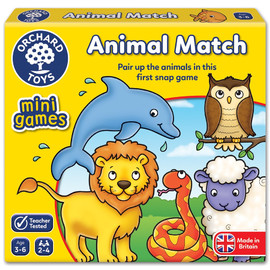 Orchard Toys Animal Match Snap - Mini Game