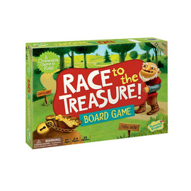 Peaceable Kingdom Race To The Treasure Board Game