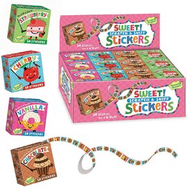 Peaceable Kingdom Sweet Scratch & Sniff Stickers - Assorted