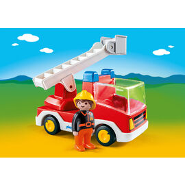 Playmobil 1.2.3 | Ladder Unit Fire Truck