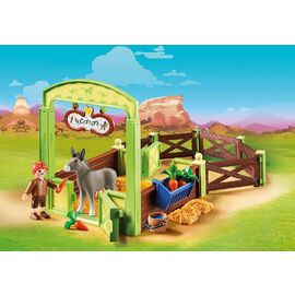 Playmobil Spirit | Horse Box with Snips and Senor Carrots