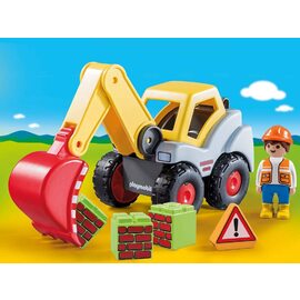 Playmobil 1.2.3 | Shovel Excavator