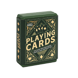 Professor Puzzle Playing Cards in Wood Case
