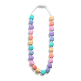 Princess & the Pea Necklace Rainbow Pastel