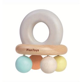 PlanToys - Bell Rattle - Pastel