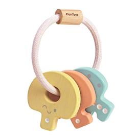 Plan Toys - Baby Key Rattle | Pastel 