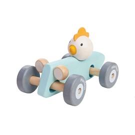 PlanToys - Chicken Racing Car | Wooden Eco Toy