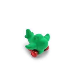 Rubbabu Little Vehicles - Green Plane
