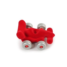 Rubbabu Little Vehicles - Red Racer