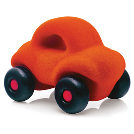 Rubbabu Little Car - Orange