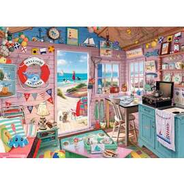 Ravensburger - My Haven No.7 The Beach Hut Jigsaw Puzzle 1000pc