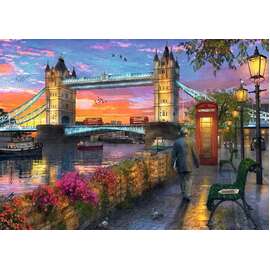 Ravensburger - Tower Bridge at Sunset 1000pc Jigsaw Puzzle