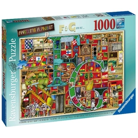 Ravensburger Awesome Alphabet F & G Jigsaw Puzzle 1000pc