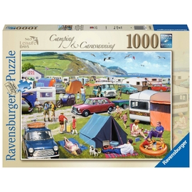 Ravensburger - Leisure Days No 5 Camping & Caravanning 1000 pieces Jigsaw Puzzle 