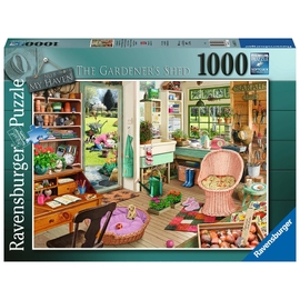 Ravensburger My Haven No.8 The Gardener's Shed Jigsaw Puzzle 1000pc