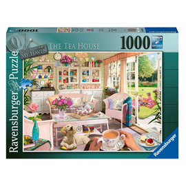 Ravensburger My Haven No.9 The Tea Shed Jigsaw Puzzle 1000pc