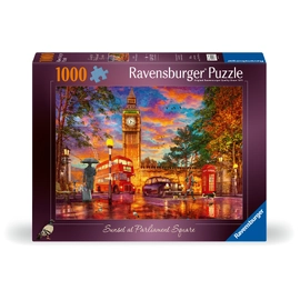 Ravensburger Sunset At Parliament Square London Jigsaw Puzzle 1000pc