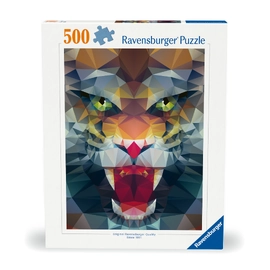 Ravensburger - Polygon Lion Jigsaw Puzzle 500pc