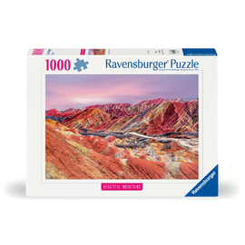 Ravensburger Rainbow Mountains Jigsaw Puzzle 1000pc