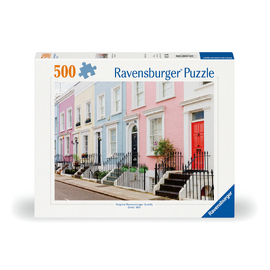 Ravensburger - Colourful London Townhouses Jigsaw Puzzle 500pc
